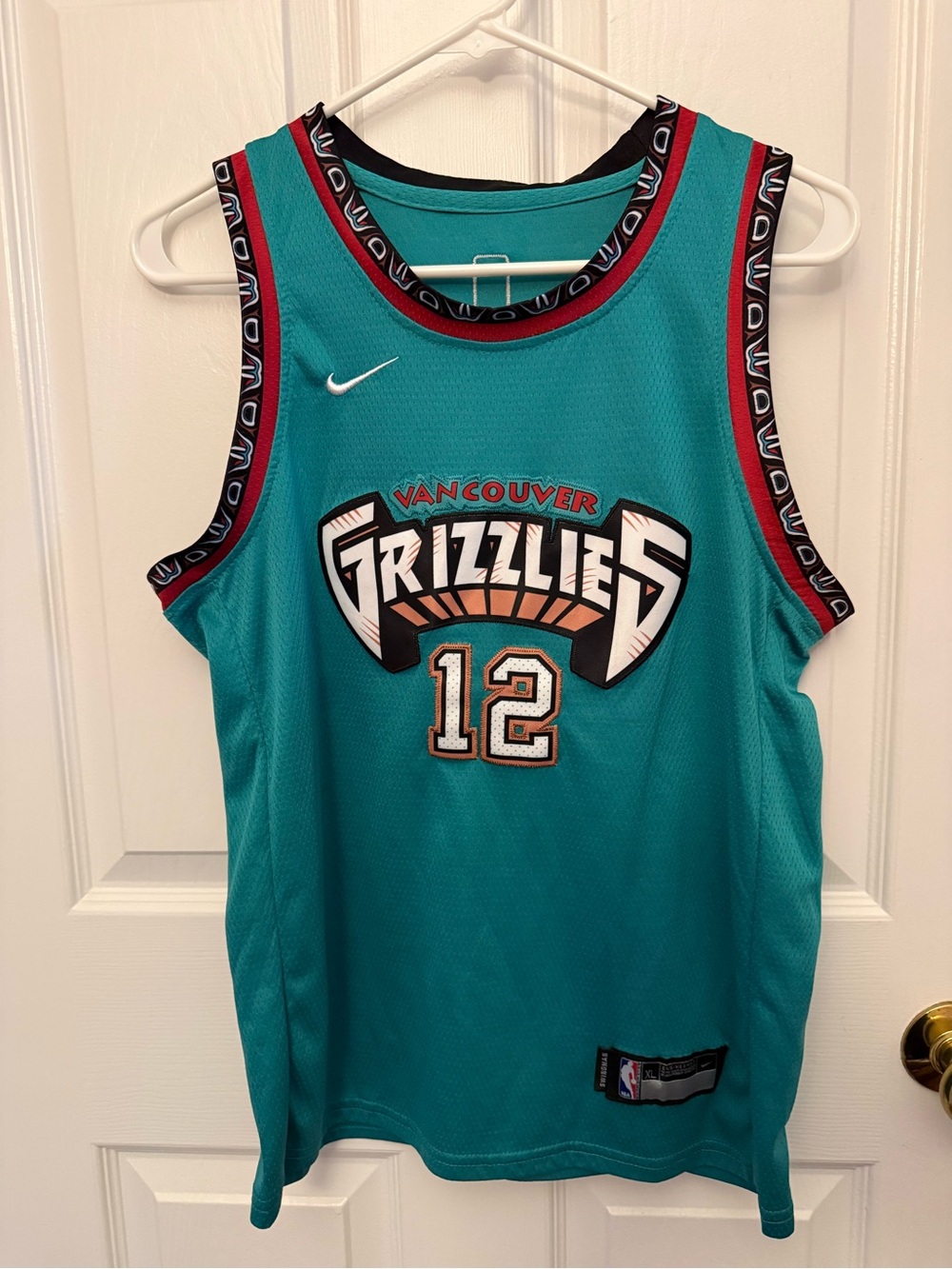 NBA Vancouver (Memphis) Grizzlies #12 Ja Morant Basketball Jersey - KIDS XL